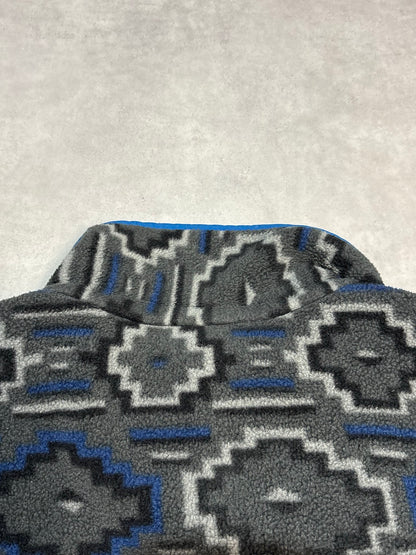 10's PATAGONIA Synchilla Snap-T「ヤナバ柄」フリースプルオーバー