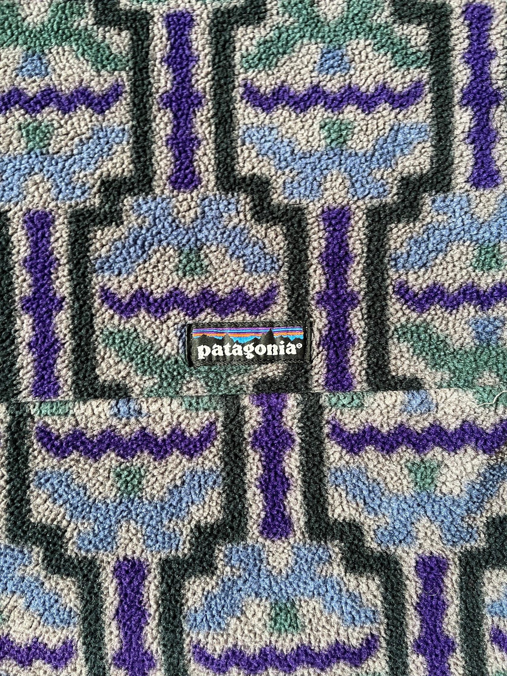90’s PATAGONIA 「Synchilla Snap-T」フリースプルオーバー　USA製