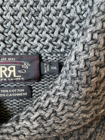 00's RRL RALPH LAUREN ショールカラーニット