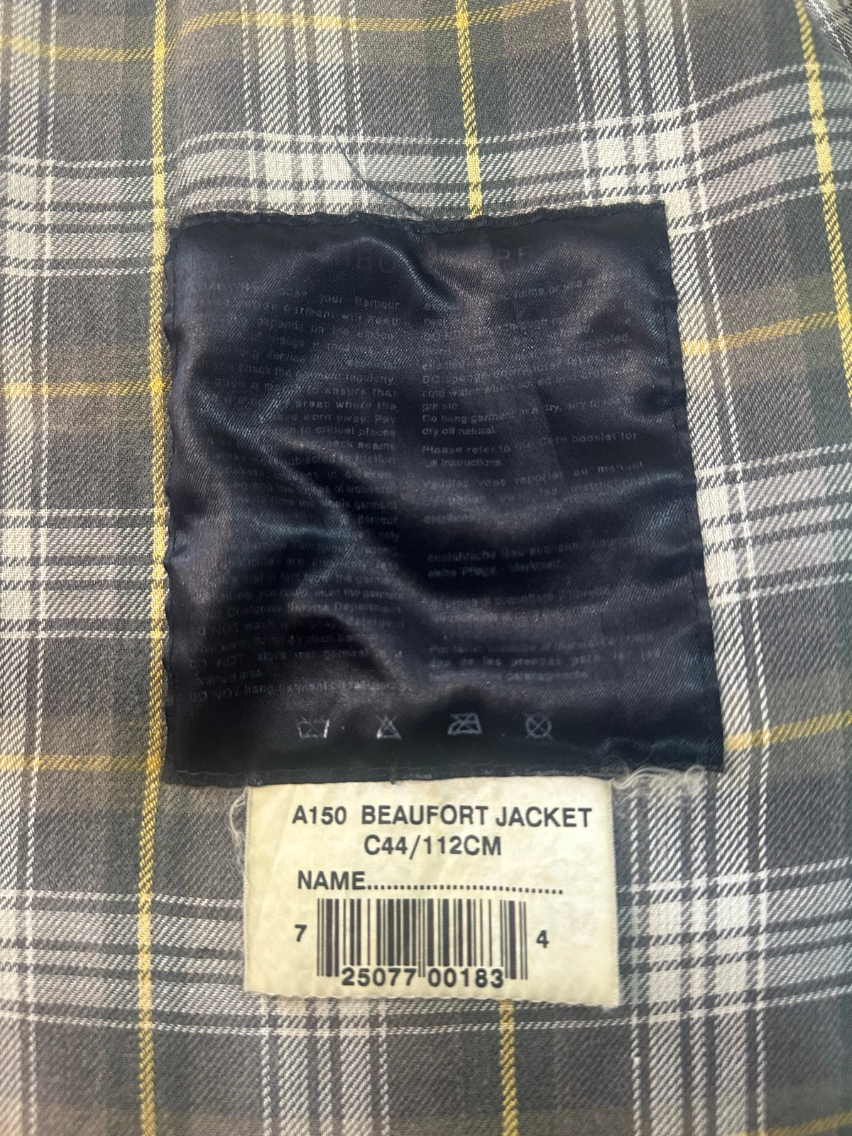 00's BARBOUR「BEAUFORT」オイルドジャケット