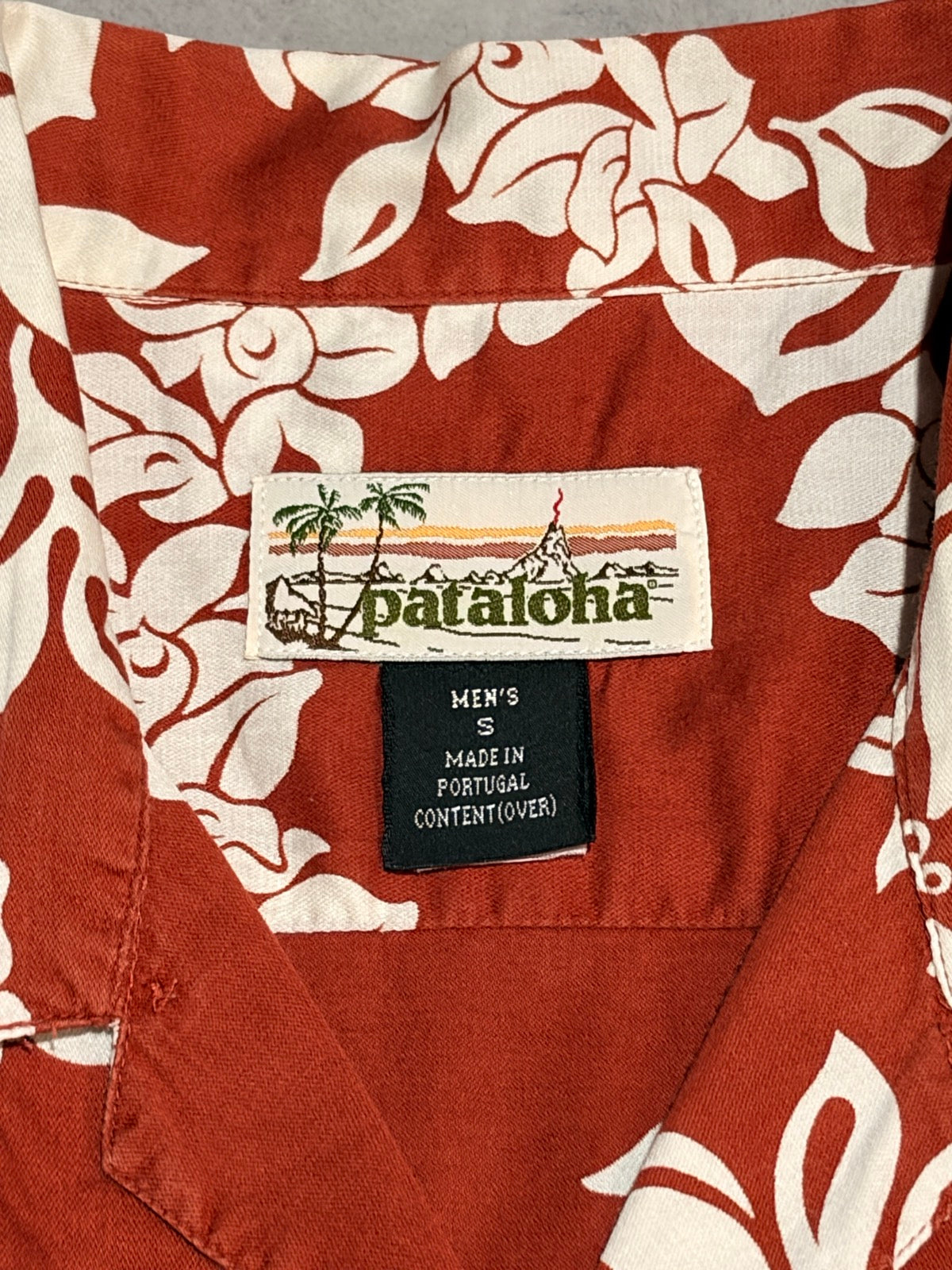 00's PATAGONIA「Pataloha」レイ柄　アロハシャツ
