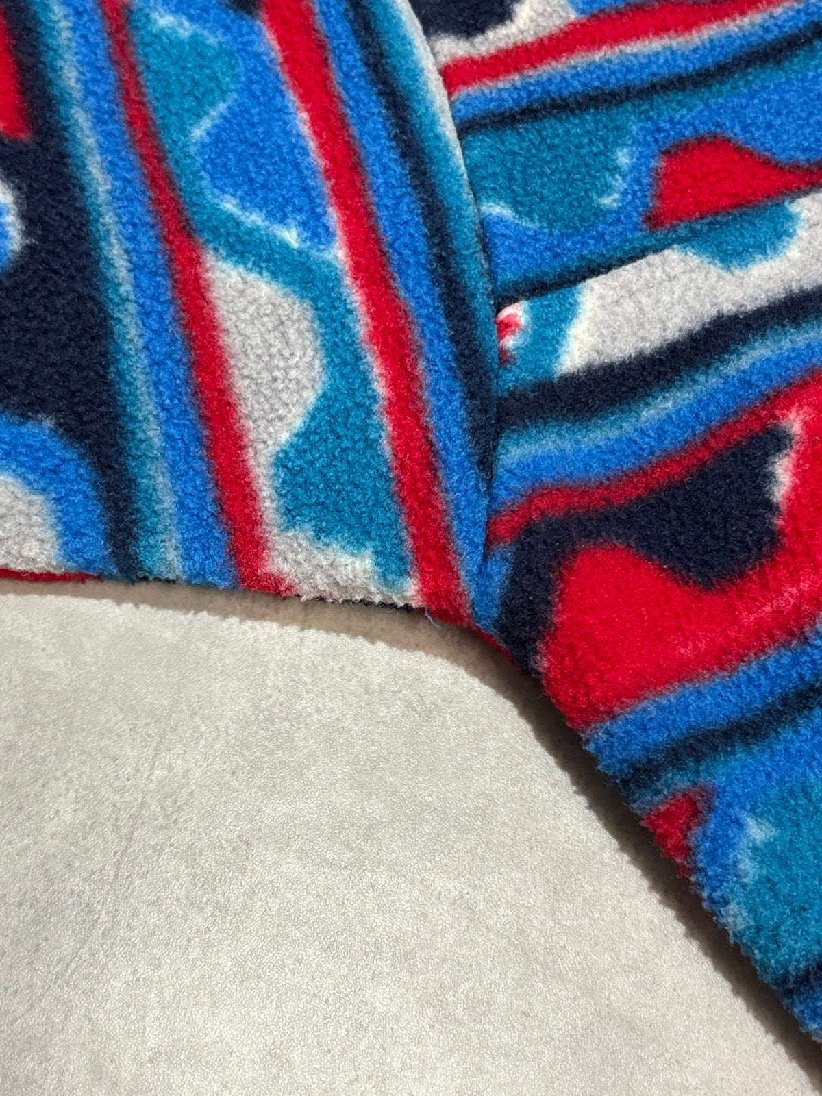 10's PATAGONIA Synchilla Snap-T「デルタ柄」フリースプルオーバー
