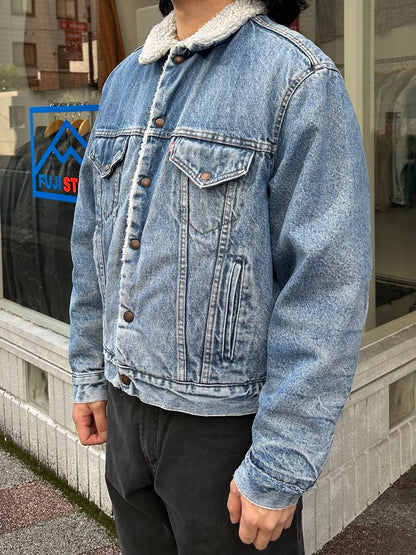 80's LEVI’S「4th type」デニムボアジャケット