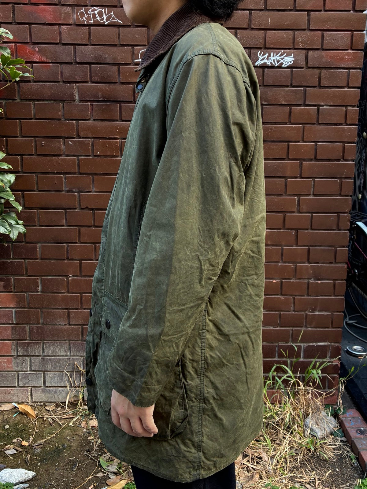 90’s BARBOUR「BORDER」オイルドジャケット