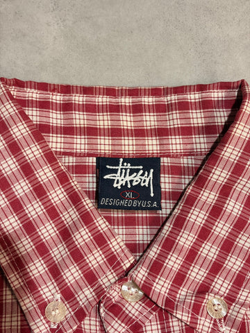 90's〜00's STUSSY チェックシャツ