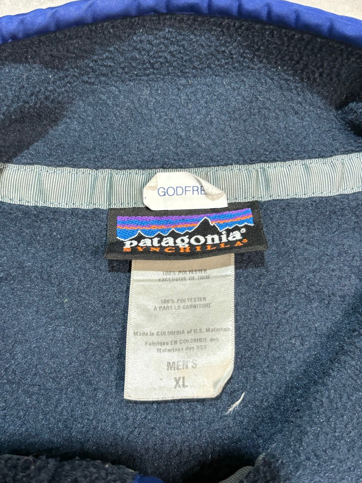 00's PATAGONIA 「Synchilla Snap-T」フリースプルオーバー