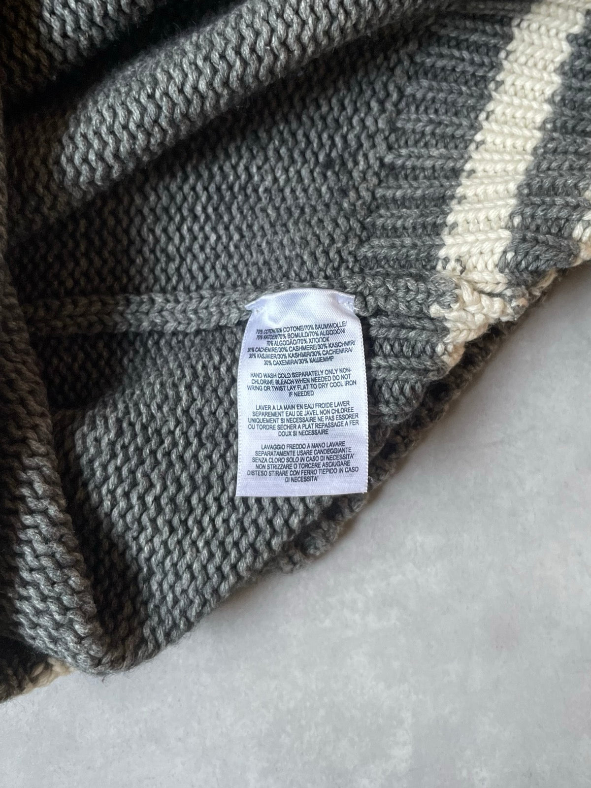 00's RRL RALPH LAUREN ショールカラーニット