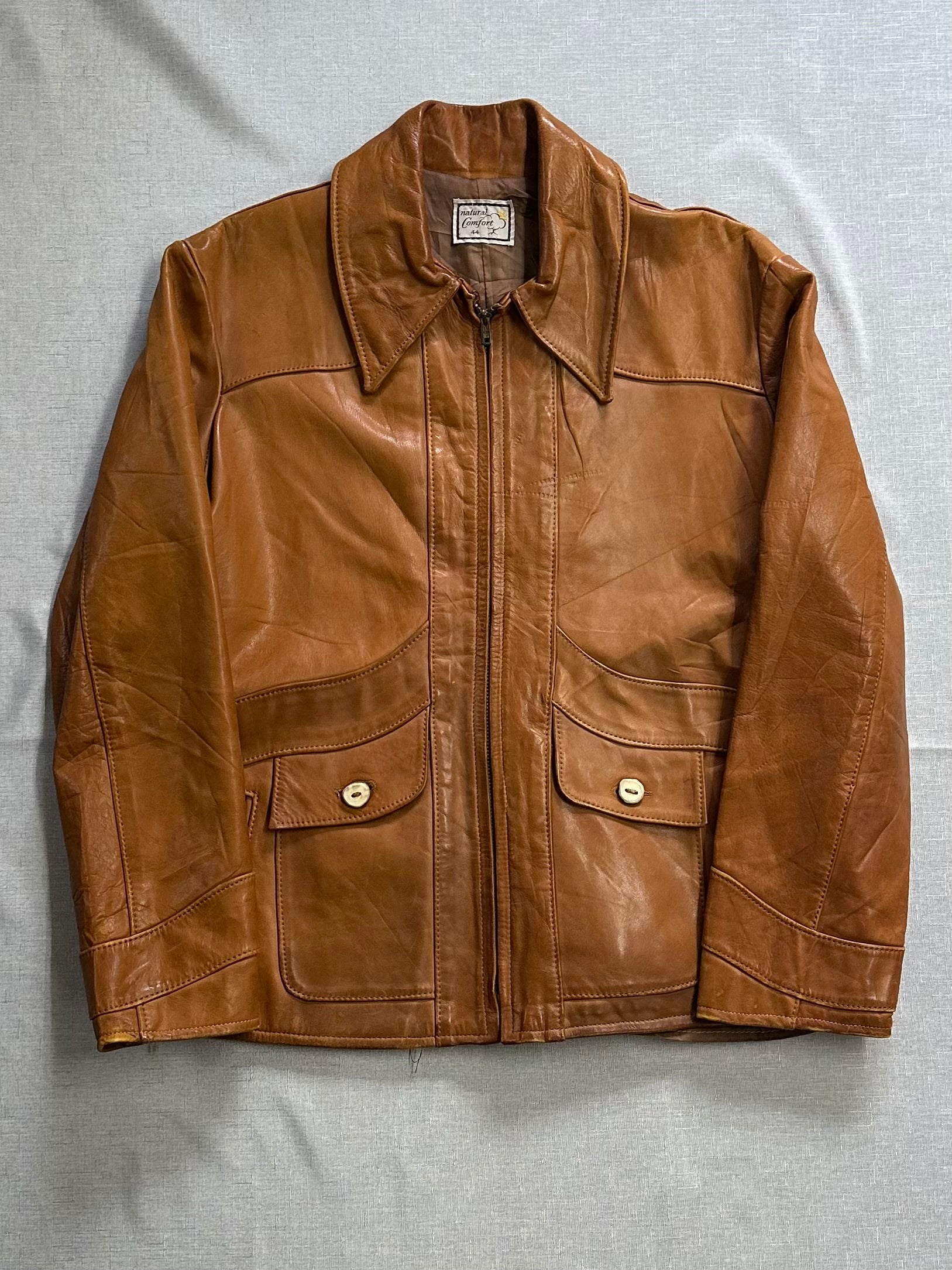 70's NATURAL COMFORT レザージャケット