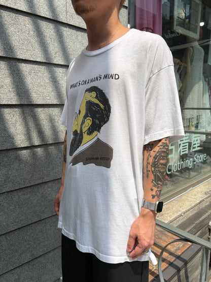 90's SIGMUND FREUD「WHAT'S ON A MAN‘S MIND」 グラフィックTシャツ