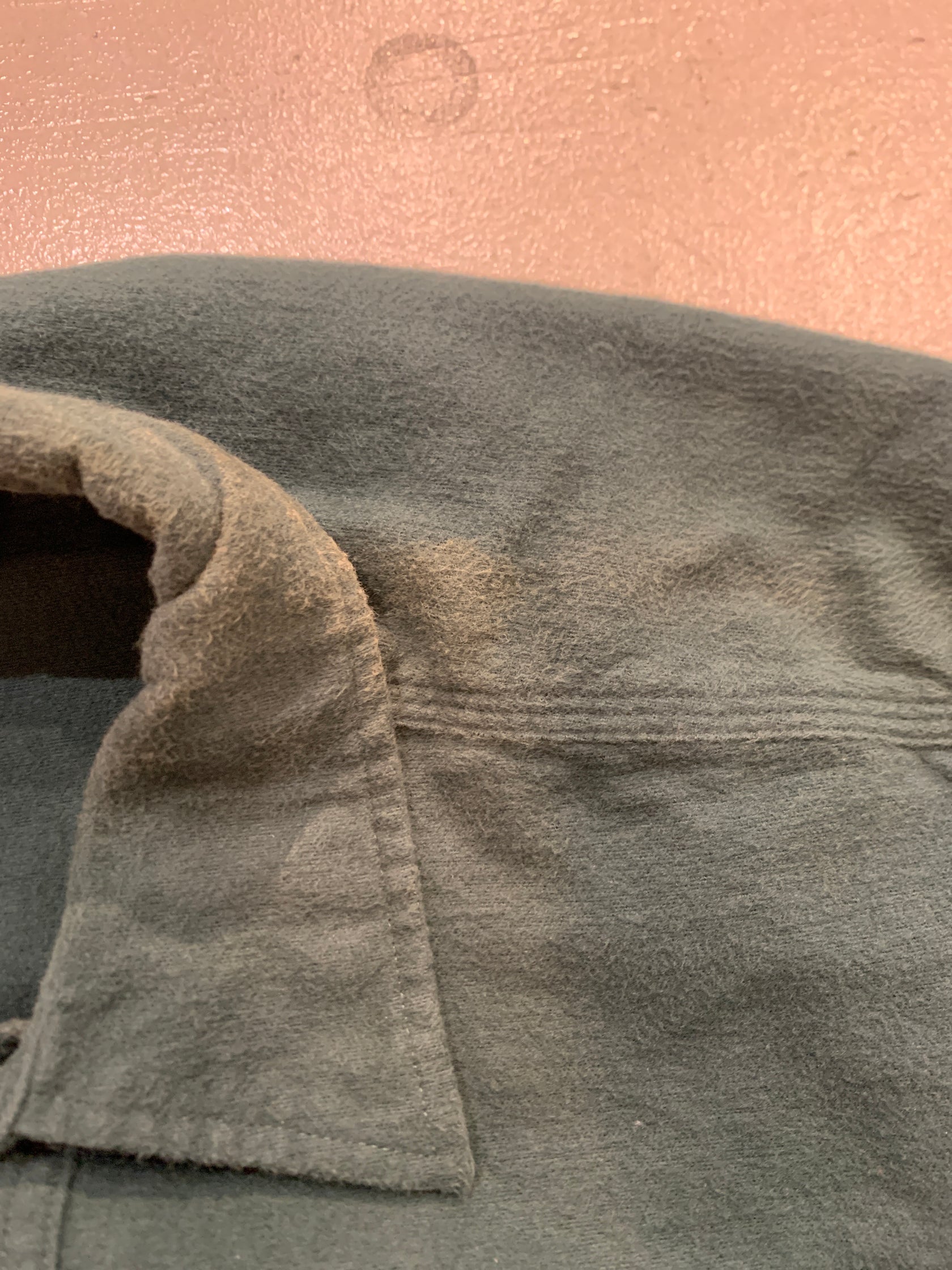 00's「carhartt」無地ネルシャツ