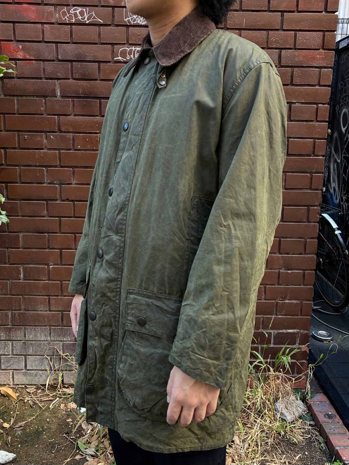 90’s BARBOUR「BORDER」オイルドジャケット