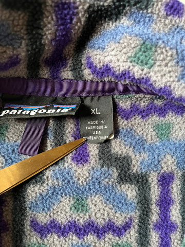 90’s PATAGONIA 「Synchilla Snap-T」フリースプルオーバー　USA製