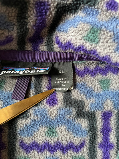 90’s PATAGONIA 「Synchilla Snap-T」フリースプルオーバー　USA製