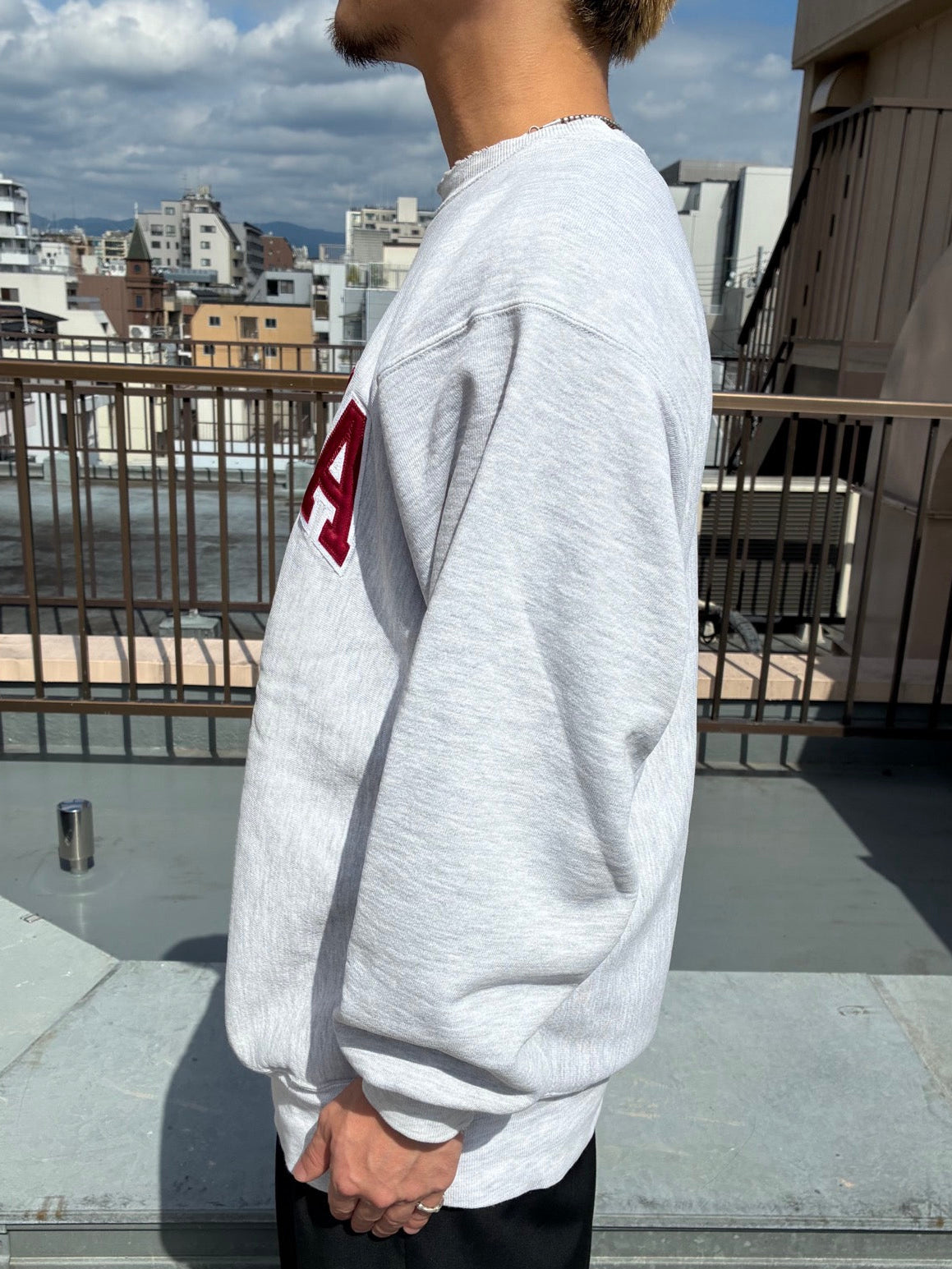 90's~00's CHAMPION「VIRGINIA TECH」Reverse Weave カレッジスウェット