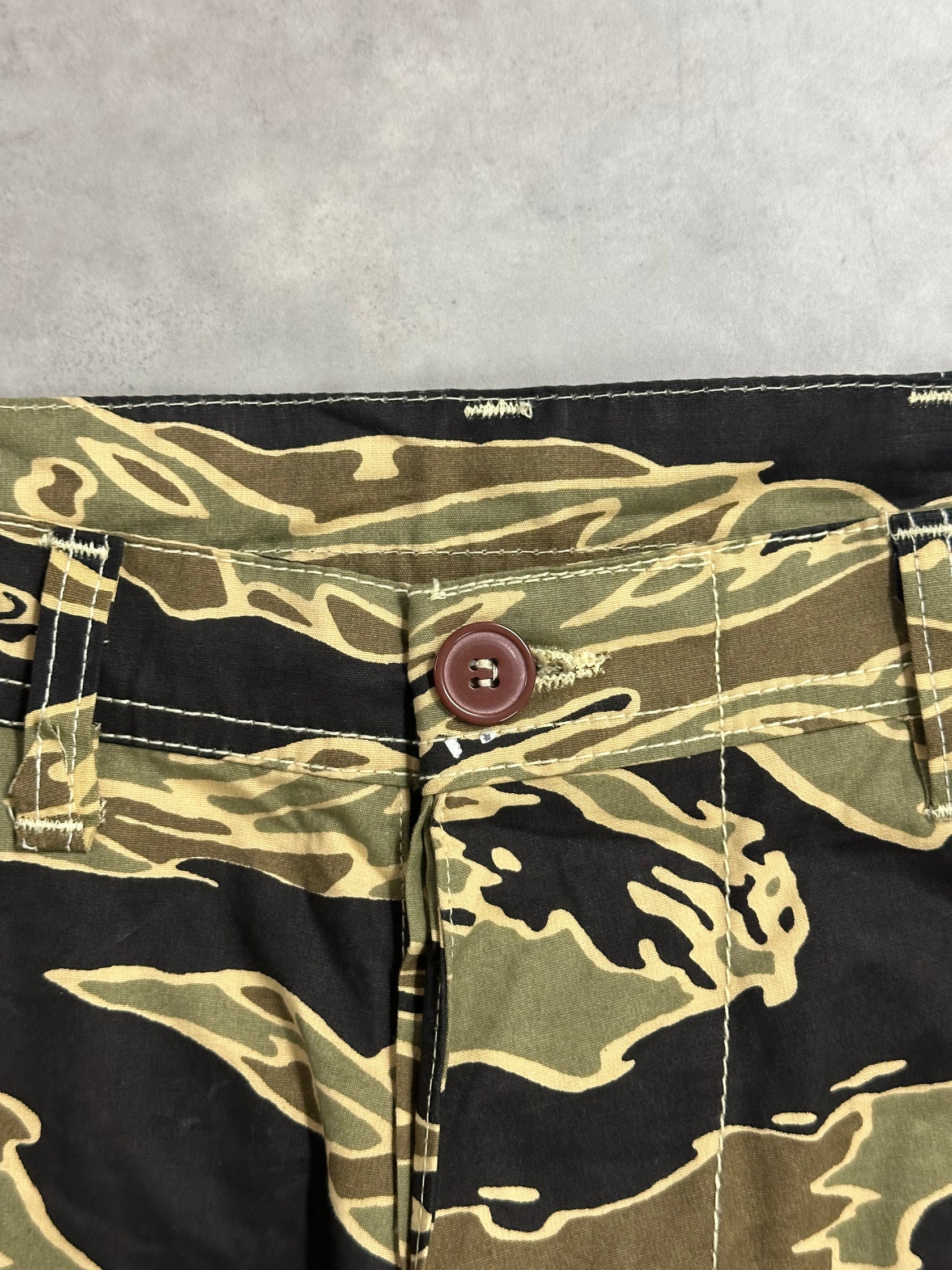 00's GOLD TIGER STRIPE TROUSER「Reissue」カーゴパンツ