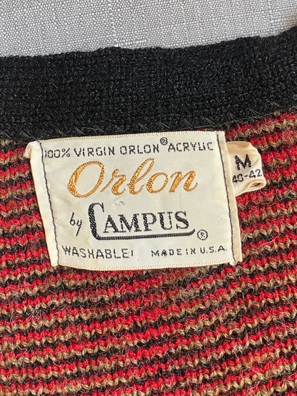 60's CAMPUS USA製 アクリルカーディガン