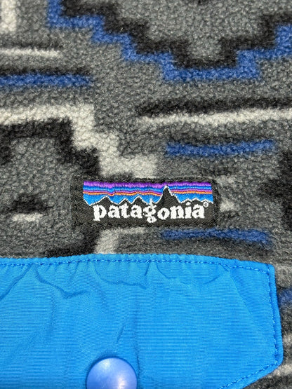 10's PATAGONIA Synchilla Snap-T「ヤナバ柄」フリースプルオーバー