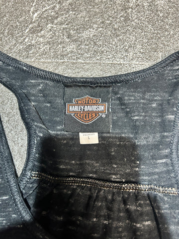 00's Harley Davidson「ホログラフィックロゴ」タンクトップ