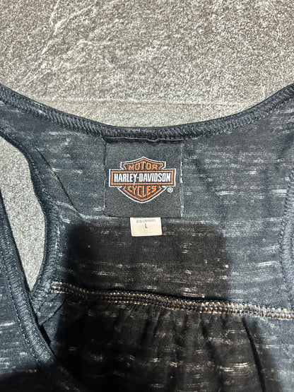 00's Harley Davidson「ホログラフィックロゴ」タンクトップ