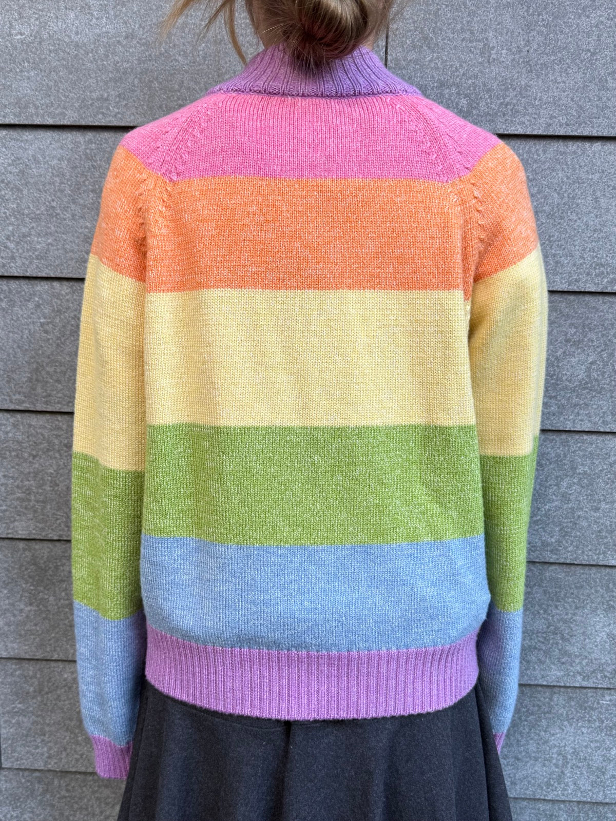 90's「LACOSTE 」 ジップアップニット