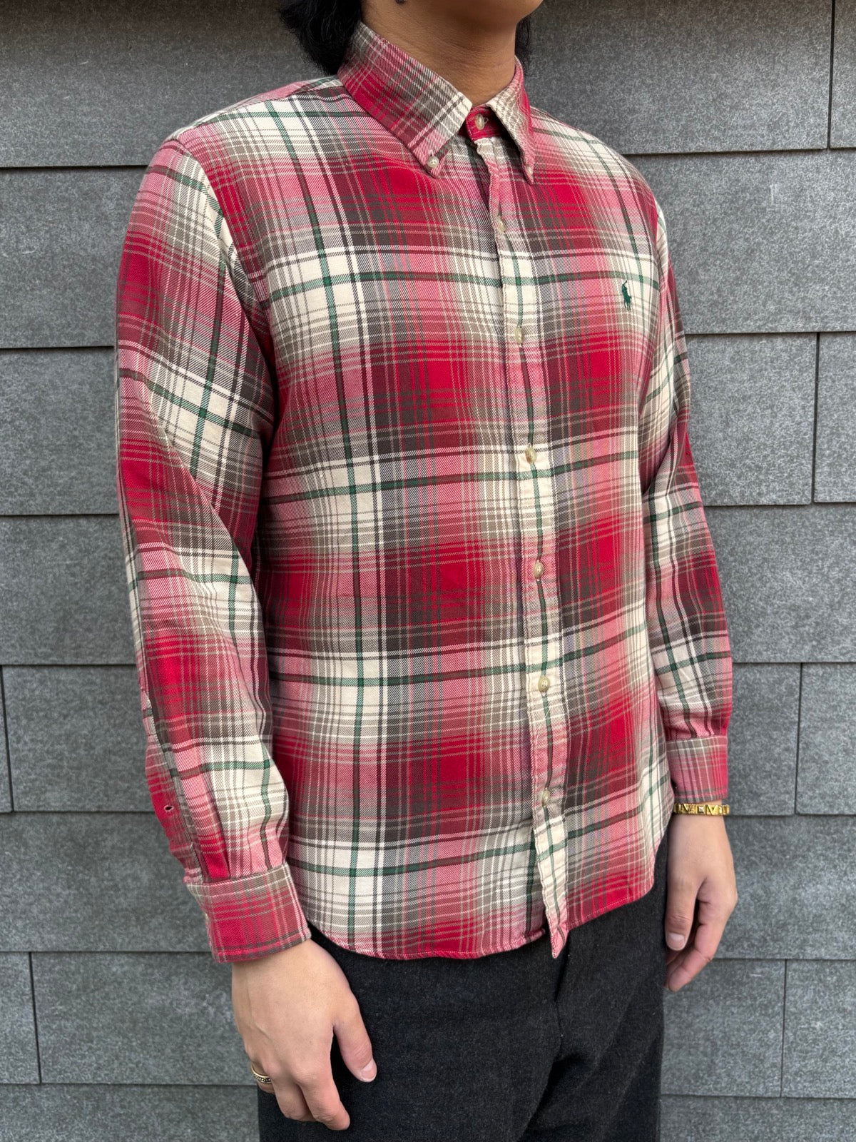 00's RALPH LAUREN「CUSTOM FIT」チェックシャツ