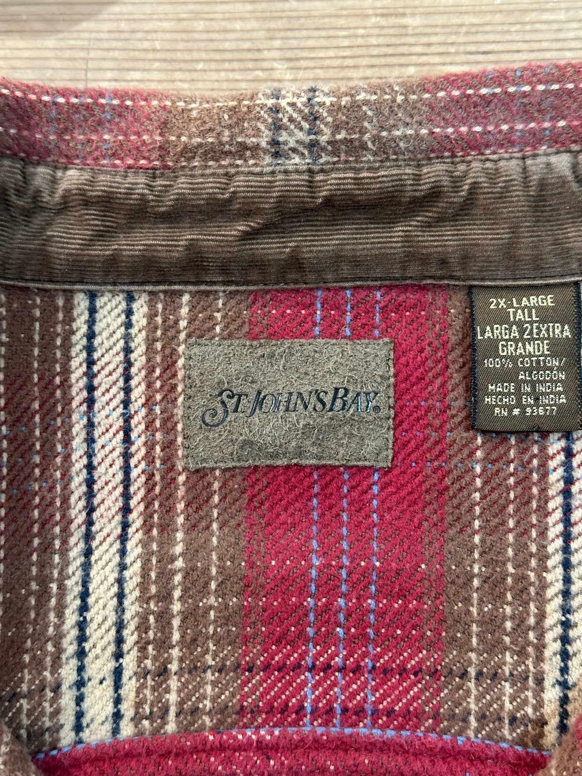 00's ST.JOIN'SBAY フランネルシャツ