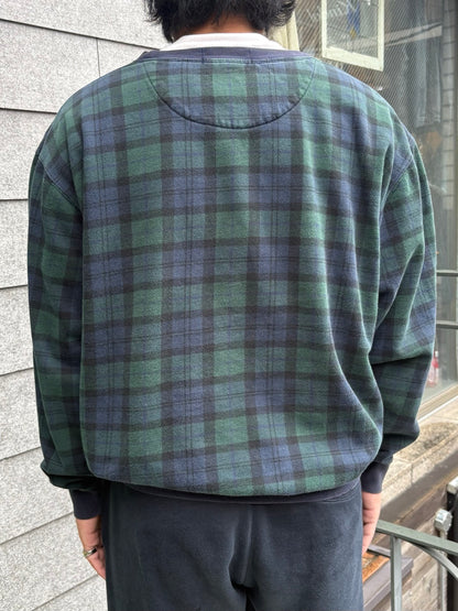 90's POLO GOLF「Blackwatch」スウェット