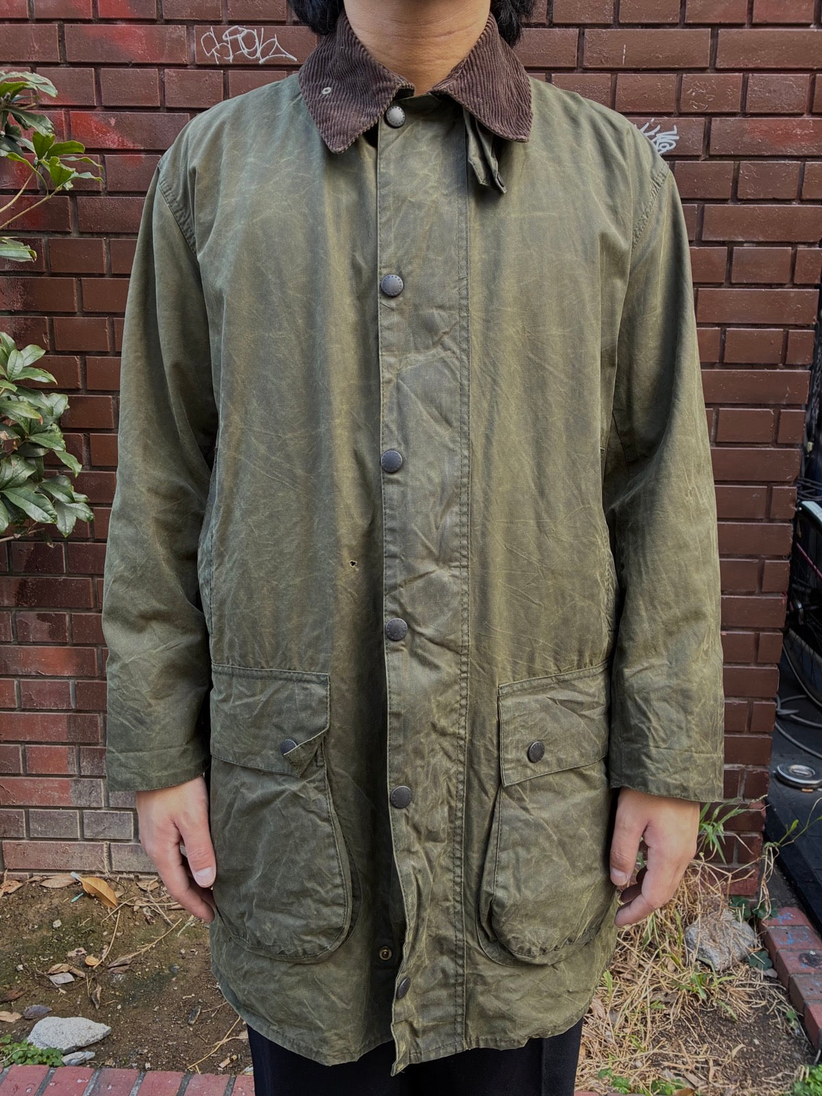 90’s BARBOUR「BORDER」オイルドジャケット