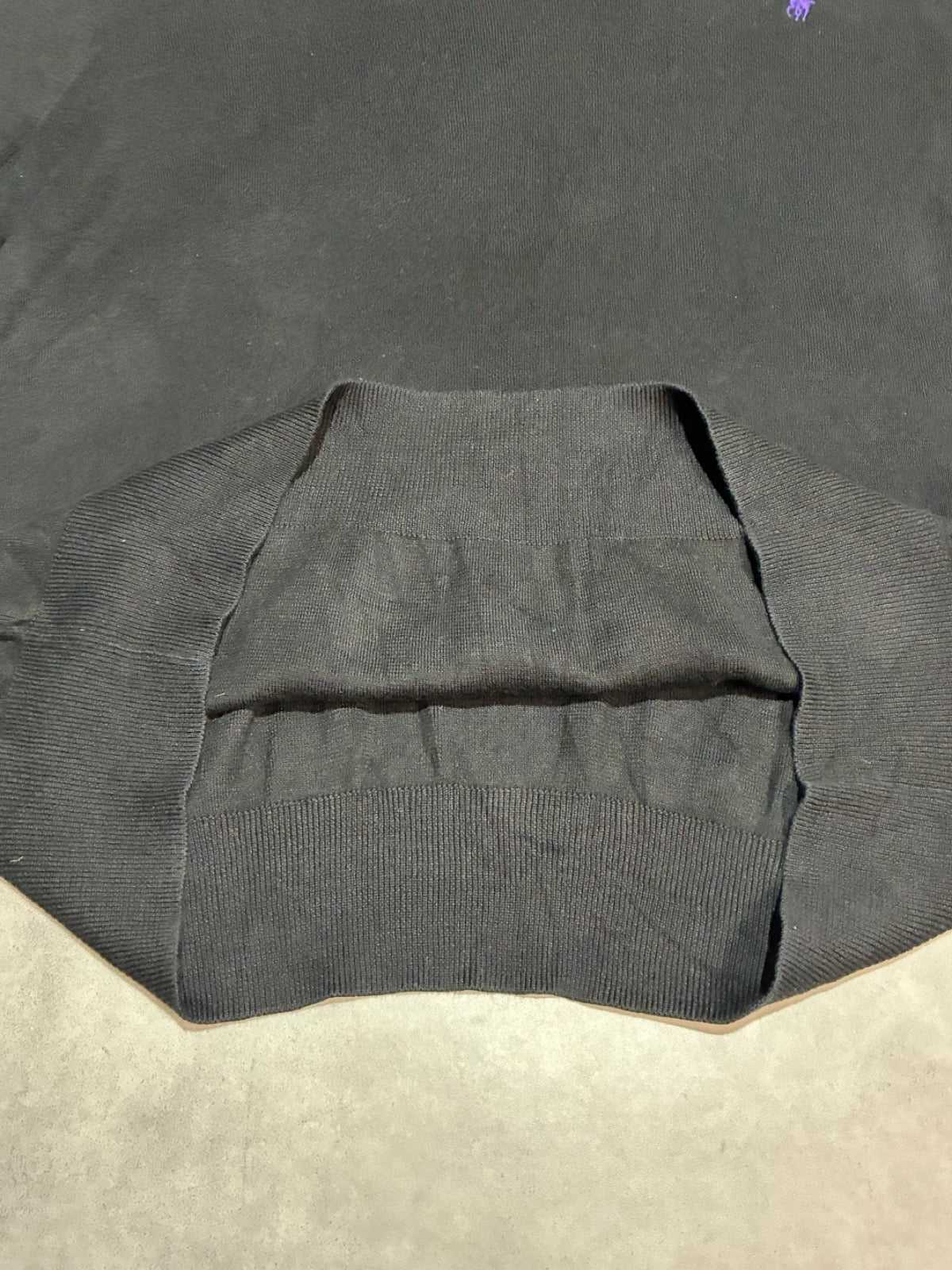 POLO RALPH LAUREN「PIMA COTTON」Vネックコットンニット