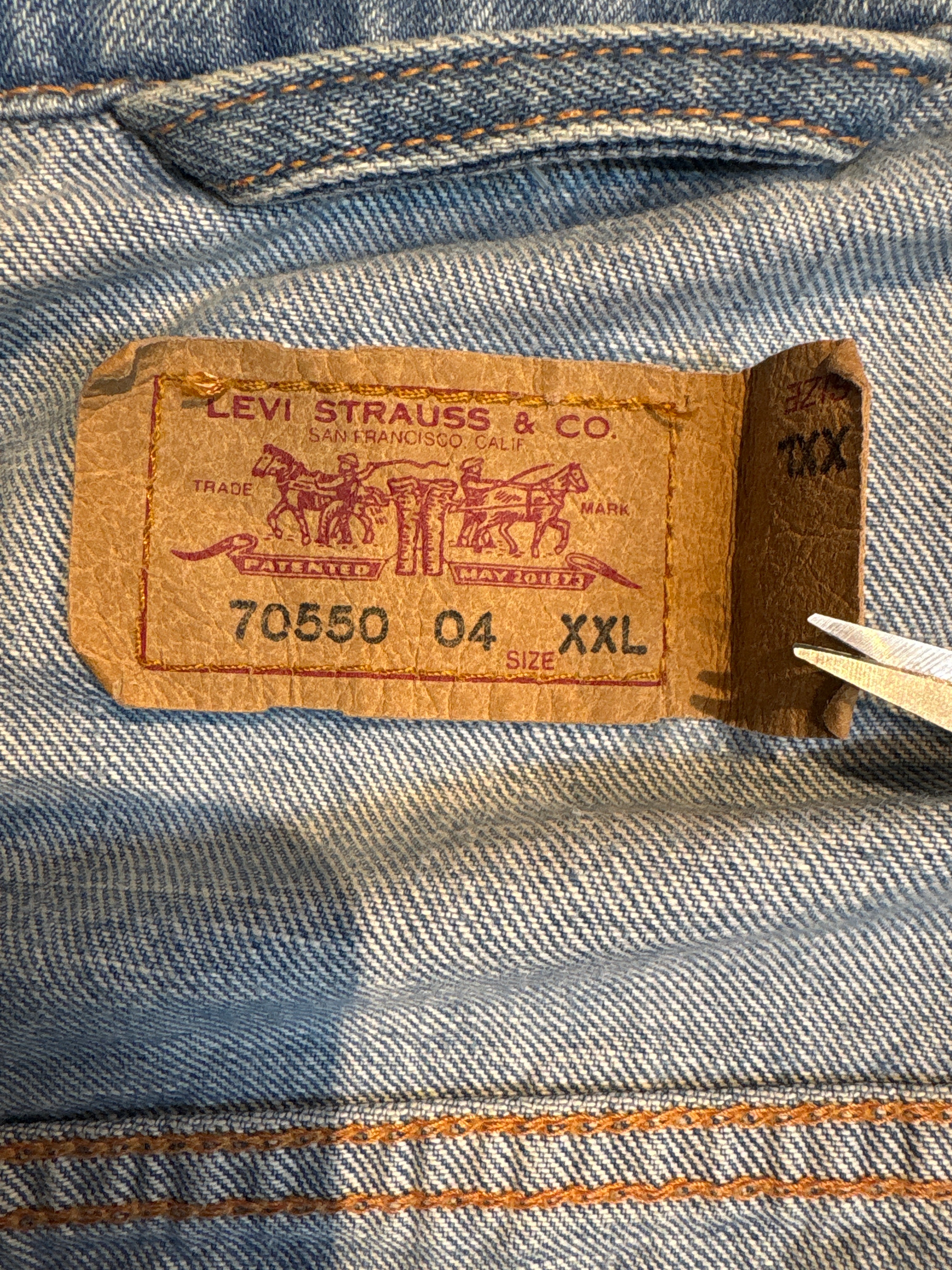 00's Levi's「70550」デニムジャケット – FUJI STORE