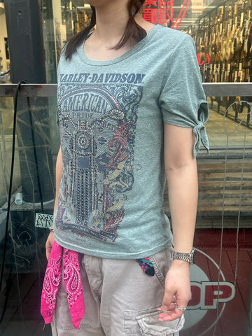 「Harley Davidson」USA製　ハーレーT