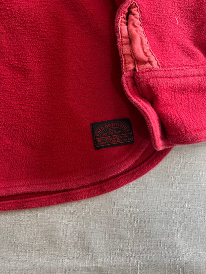 90's RALPH LAUREN「Chin Strap」 ハーフジップシャツ