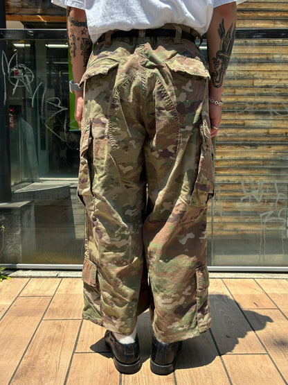 REMAKE WIDE ARMY PANTS