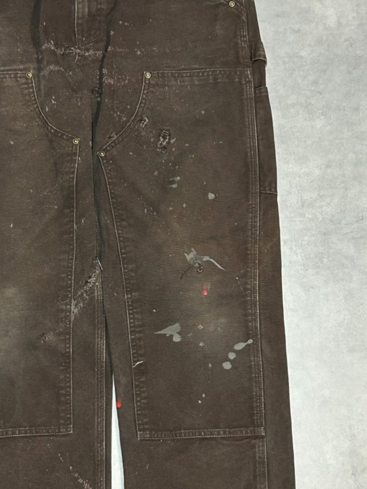 00's CARHARTT「DOUBLE NKEE」ダックペインターパンツ