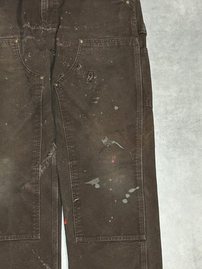 00's CARHARTT「DOUBLE NKEE」ダックペインターパンツ