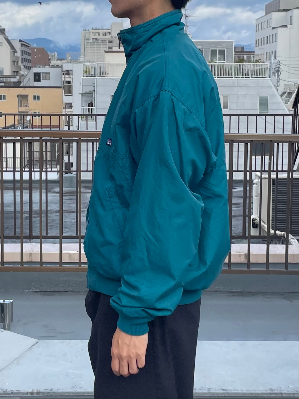 90's patagonia「Shelled Capilene」USA製 ナイロンジャケット