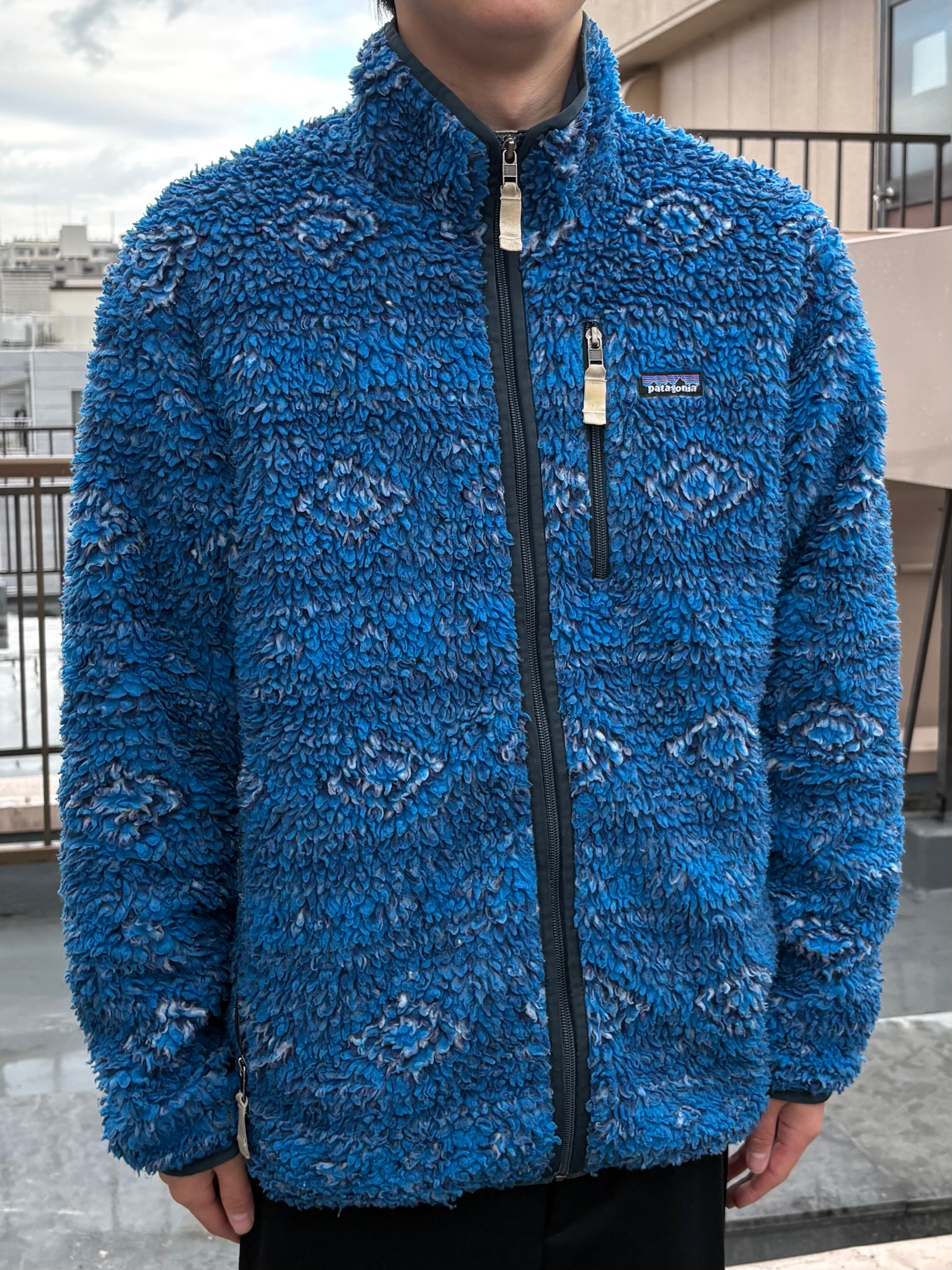 未使用品！patagonia ジャケット 青 10's PATAGONIA「Classic Retro-X Cardigan」フリースジャケット