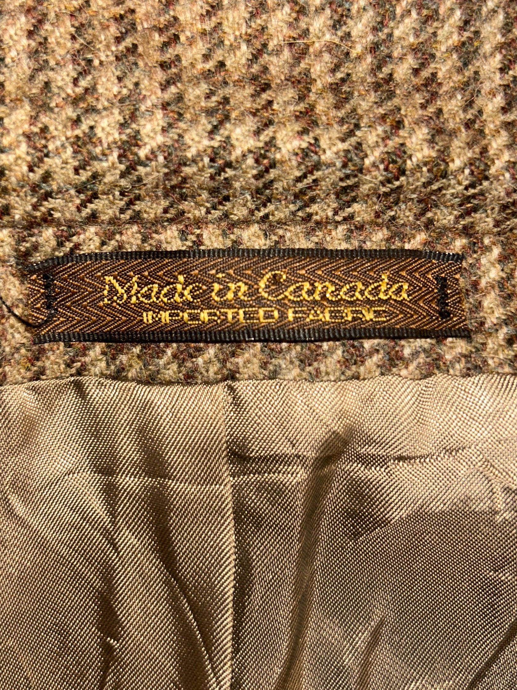 90's「Polo University Club」ツイードジャケット