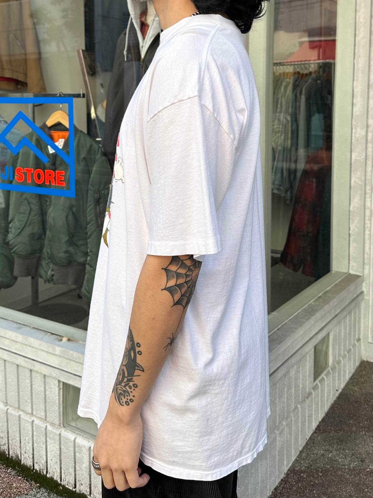 90's BETTY BOOP「Strike」キャラクターTシャツ　