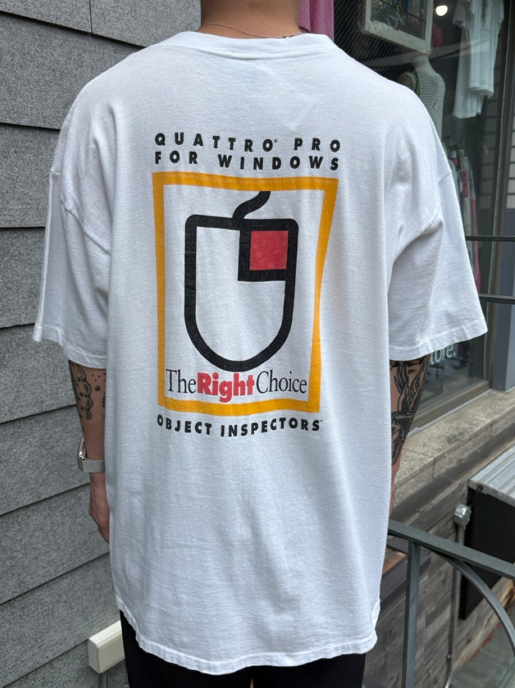 90's Corel「QUATTROO PRO」企業Tシャツ