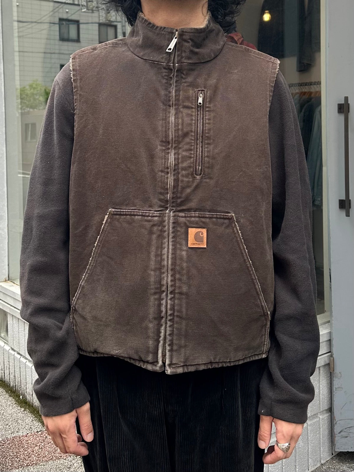 00's CARHARTT「V33-DKB」ダックベスト