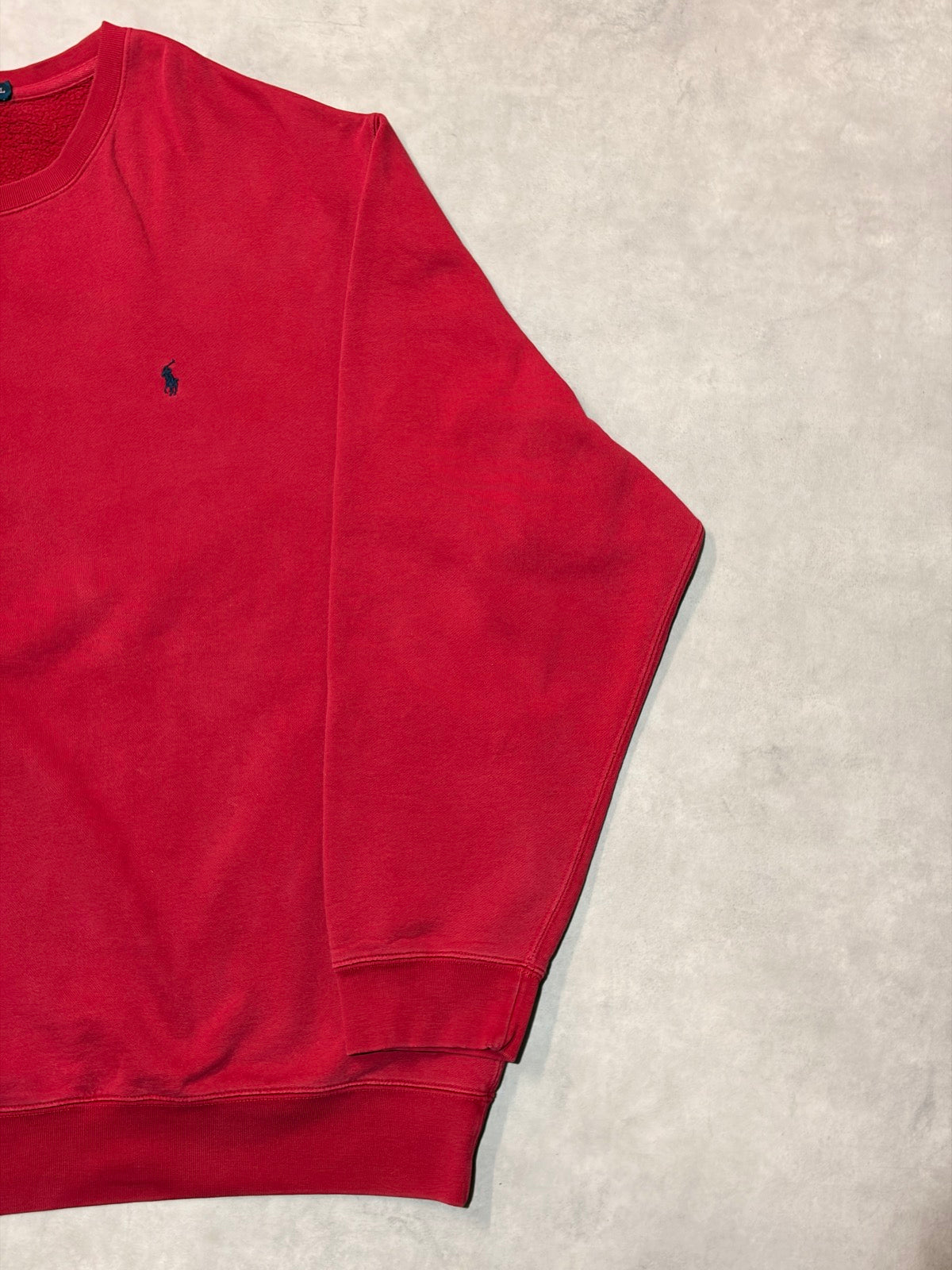 90's POLO BY RALPH LAUREN「北マリアナ諸島製」ワンポイントスウェット
