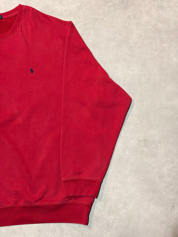 90's POLO BY RALPH LAUREN「北マリアナ諸島製」ワンポイントスウェット