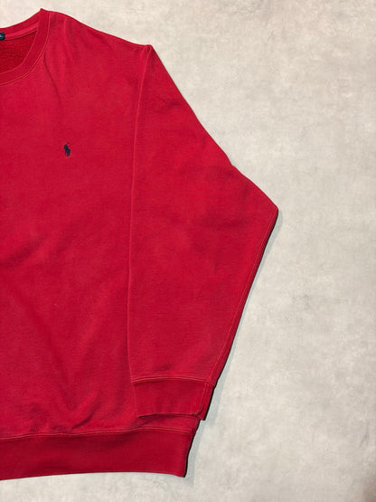 90's POLO BY RALPH LAUREN「北マリアナ諸島製」ワンポイントスウェット