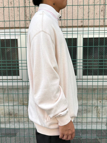 90's POLO BY RALPH LAUREN「香港製」ハーフジップスウェット