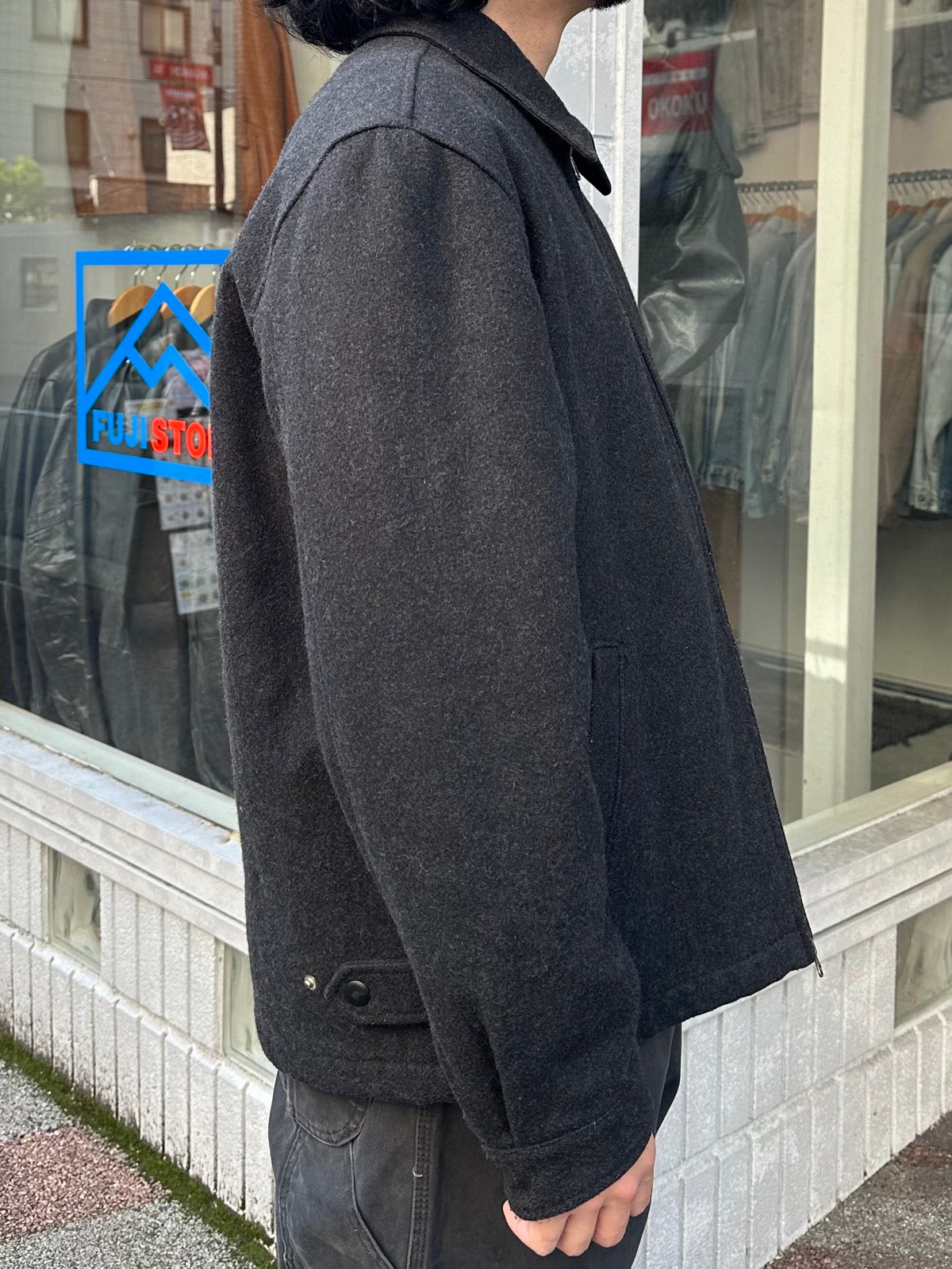 00's OLD NAVY「Big Size」ウールジャケット