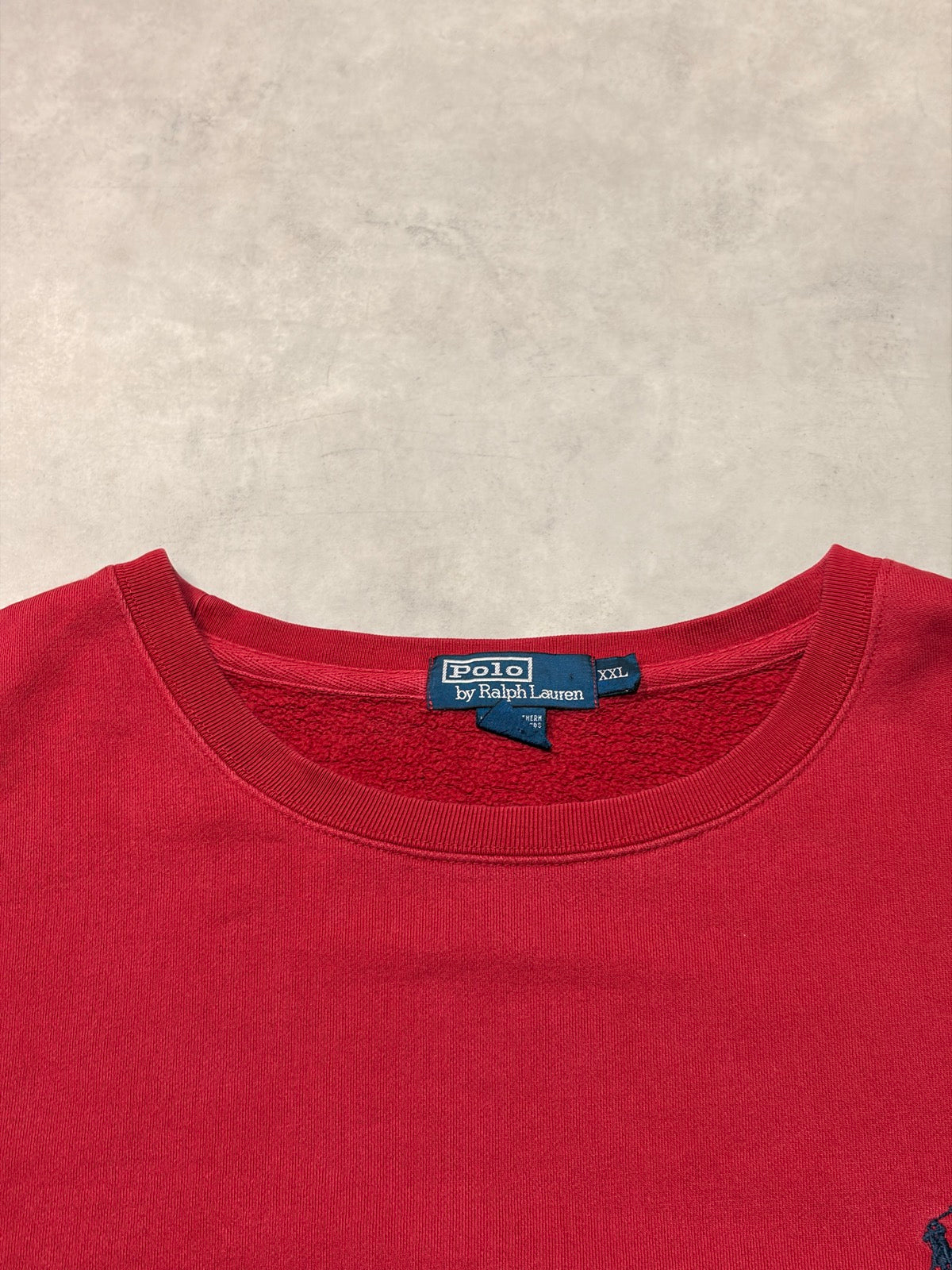 90's POLO BY RALPH LAUREN「北マリアナ諸島製」ワンポイントスウェット