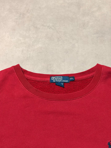 90's POLO BY RALPH LAUREN「北マリアナ諸島製」ワンポイントスウェット