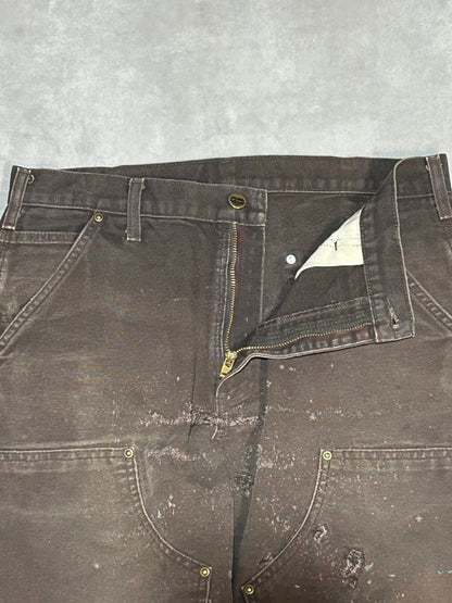 00's CARHARTT「DOUBLE NKEE」ダックペインターパンツ