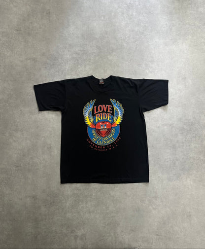 90’s HARLEY-DAVIDSON 「LOVE RIDE」 ハーレーダビッドソンTシャツ